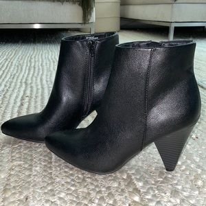 Black ankle booties Never worn!